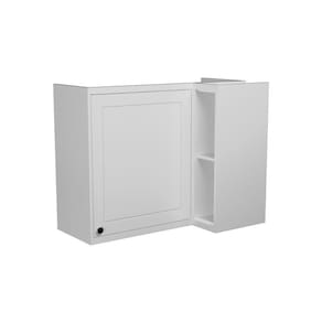 Armário Aéreo p/ Cozinha Évora PH 3125 Canto Reto c/ 1 Porta e 2 Nichos 92,5cm Branco - Herval