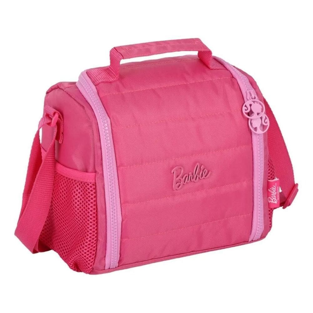 Lancheira Térmica Juvenil Barbie Rosa Pink Luxcel La47718bb