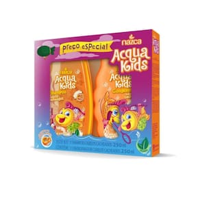 Kit Shampoo + Condicionador Mamão Papaia Acqua Kids - Nazca