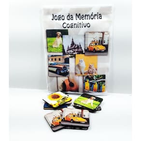 Jogo Da Memória Cognitivo Idosos Com 10 Pares