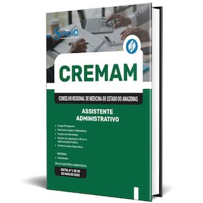 Apostila Cremam 2025 Assistente Administrativo