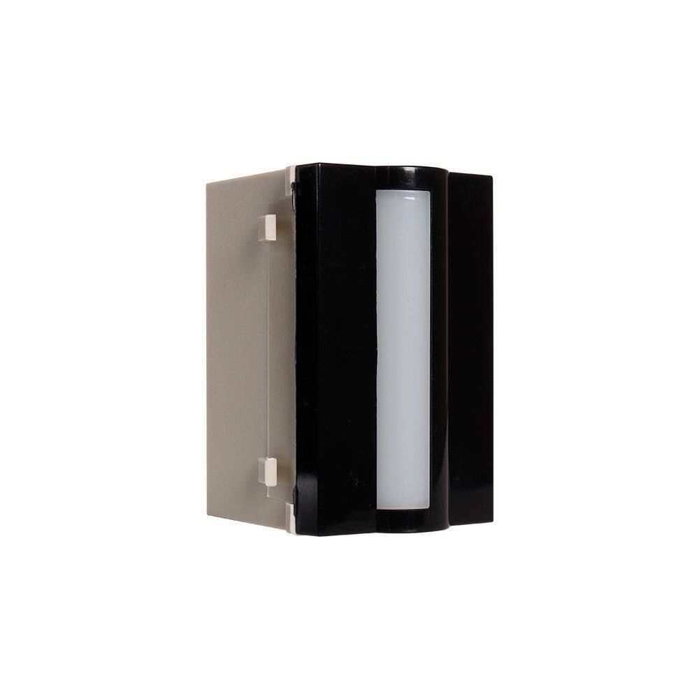 Módulo Balizador Horizontal MarGirius Sleek Bivolt Preto 6000K Luz Branca