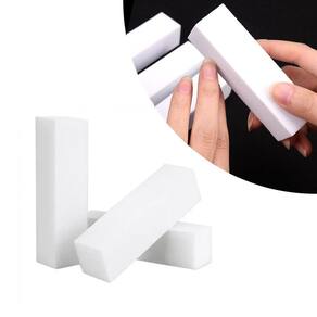 Lixa De Unha Bloco Polidora Esponja Manicure Pedicure 10 Und