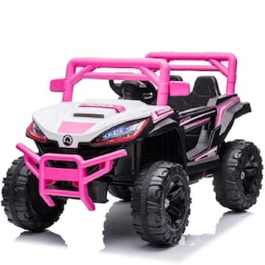 Quadriciclo Elétrico Bang Toys Utv Solar Cruiser 12v Rosa
