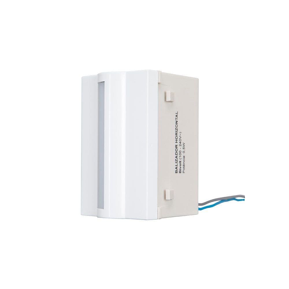 Módulo Balizador Horizontal MarGirius Sleek Bivolt Branco 6000K Luz Branca