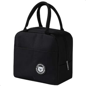 Bolsa Térmica Marmita Lorben Sacola Lancheira Marmiteira Academia Passeios Escola Preto