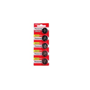 Kit 5 Pilha Bateria Moeda Balança Cr2032 3V Panasonic