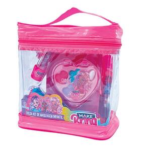 Bolsa Kit de Maquiagem Infantil 7 Peças MK11 - Polibrinq