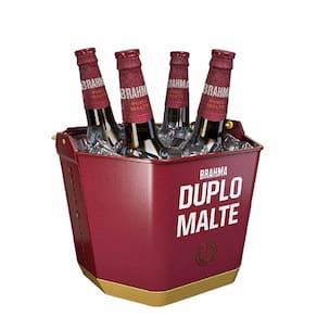 Balde de Gelo e Cerveja Brahma Duplo Malte - Ruvolo