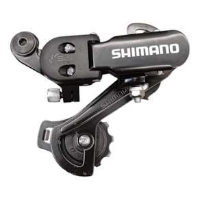 Câmbio Traseiro Tourney TZ31-A GS S/Gancheira 34D 6/7v Index System Shimano