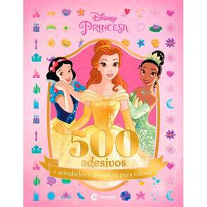 Livro Com 500 Adesivos Princesas 40pág. - Culturama