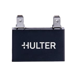Capacitor Quadrado 6.5 MFD Terminal Corpo Plástico Hulter - 450V