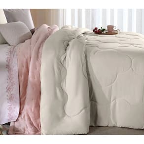 Edredom Toque De Algodão 250 Fios Queen 240x260cm - Edredom Antilope