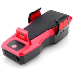 Led recarregável Vermelho suporte de celular para Bicicleta