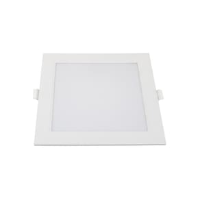 Painel Embutir Quadrado 18W Branco Morno 2700K Bivolt