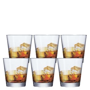 Jogo de Copos Vidro Double Old Fashioned 375ml 6pcs- Ruvolo