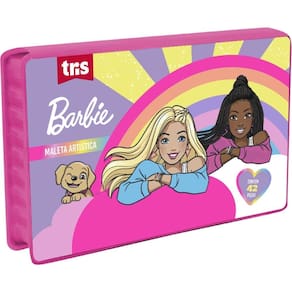 Maleta Para Pintura Barbie 42 Peças - Summit