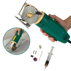 Máquina Cortar Tecido Elétrica Tipo Bananinha Lâmina 70 mm Hexagonal 220V Importway Iwmc51402