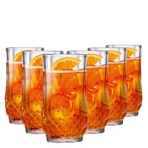 Copo de Vidro Senior Long Drink Multiuso 250ml 6pcs- Ruvolo