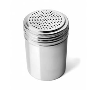 Saleiro de Mesa Restaurante Dispenser Porta Temperos Inox 7x10cm Plasvale