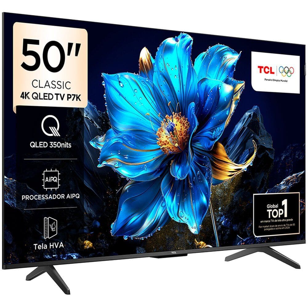 Smart TV 50 TCL, 4K UHD, | Casas Bahia