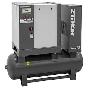 Compressor Parafuso Schulz SRP4015E Lean Ts 260 Litros 15Hp 11Bar Trifásico 220V