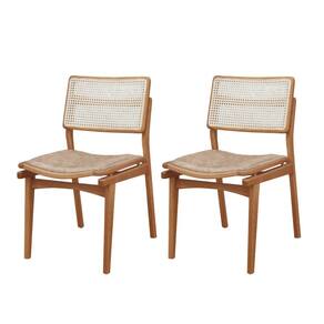 Conjunto com 2 Cadeiras Madeira Eva Premium Moderna Mobília