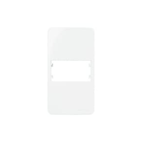 Placa para Condulete com Suporte MarGirius Sleek Caixa 3/4" para 1 Módulo Branca
