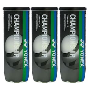 Bola de Tênis Yonex Championship Pack com 03 Tubos