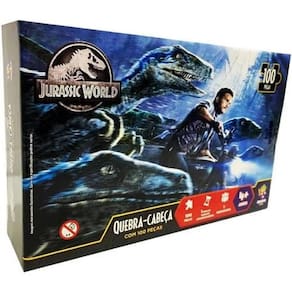 Quebra Cabeça 100pcs Blue e Irmãos Jurassic 2065 - Mimo