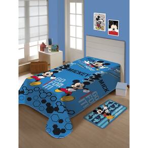 Manta Disney Infantil 150x200cm - Manta Fun Mickey