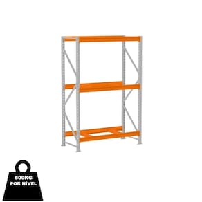 Mini Porta Pallet 500Kg Inicial 2,00m x 1,80m x 60cm
