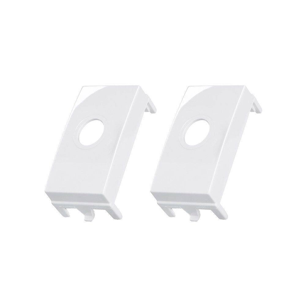 Módulo Saída de Fio MarGirius Sleek 2 Unidades Branco
