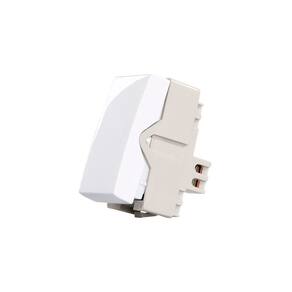 Módulo Interruptor Simples MarGirius Sleek 10A Branco