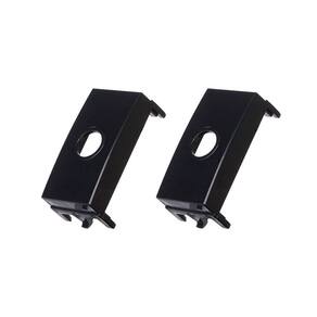 Módulo Saída de Fio MarGirius Sleek 2 Unidades Preto Ebony