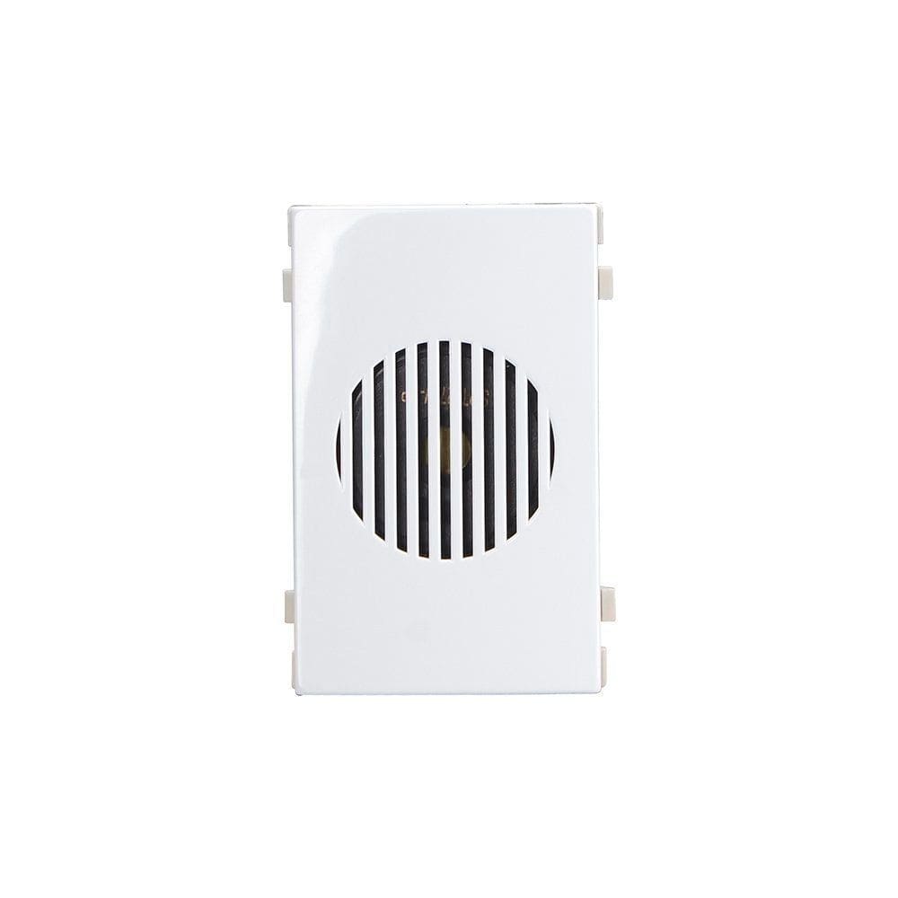 Módulo Campainha Eletrônica MarGirius Sleek 2 Tons Bivolt Branco