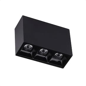 Spot De Led Sobrepor Taschibra Arch Pontual 6w 2700k Bivolt Preto