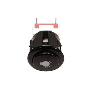 Interruptor Com Botão para Lâmpada de Fornos Preto Bivolt