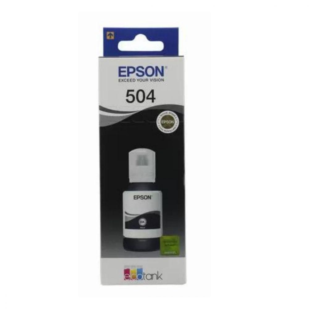 Refil Tinta Epson Preto T504120-al