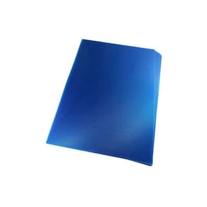 Capa Para Encadernação Ofício Azul Pp Line 0,30Mm 100Un
