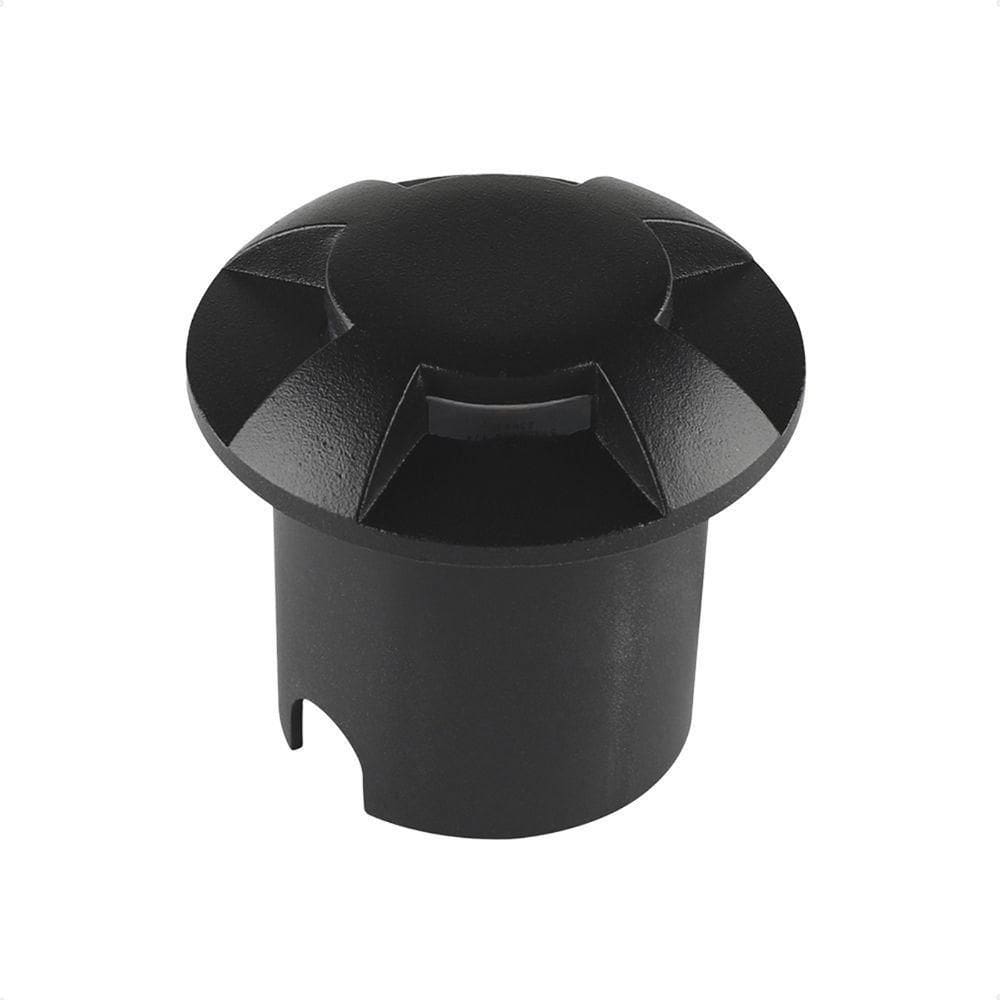 Balizador De Solo Led Taschibra Dome 4 Fachos Preto Bivolt