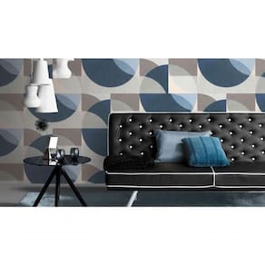 Papel De Parede Raízes Círculos 1015008 Tam. 4m²