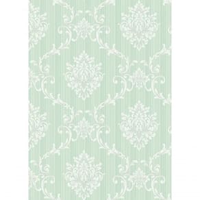 Papel De Parede Flow Damask Fundo Riscado A8011007 Rolo 10m X 0,53m