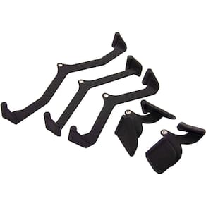 Kit Com 5 Puxadores Mag Com Pegada Anatomica Ahead Sports Preto