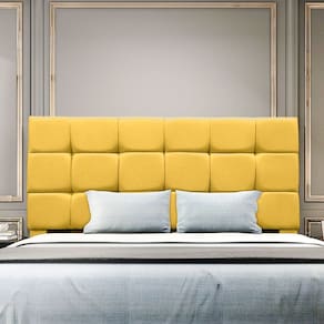 Cabeceira Cama Box Estofada Solteiro 90 cm Costa Rica Suede