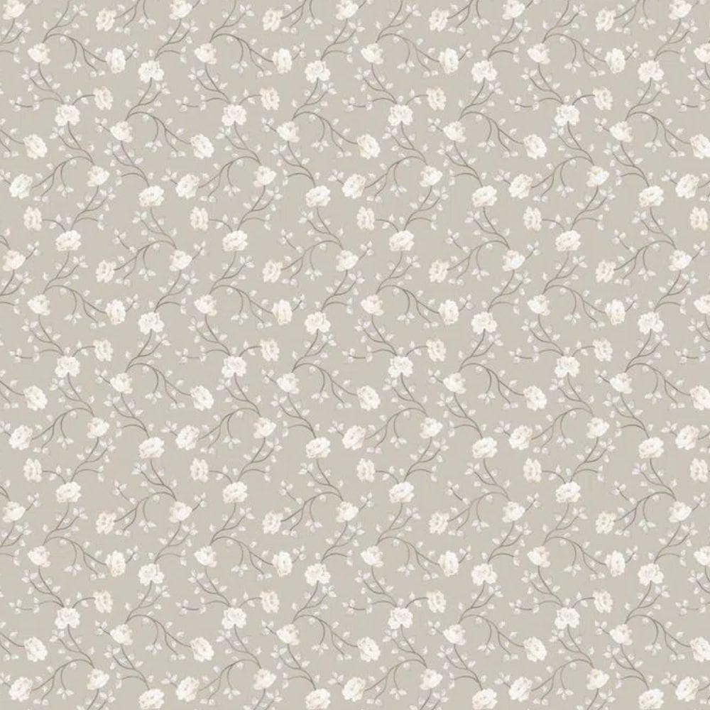 Papel De Parede Hana Floral Cinza 1905-3