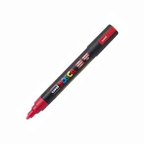 Caneta Posca Pc 5M Fluo Vermelho 75159 - Uni