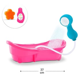 Banheira Para Boneca 27cm 03 Peças Toots - Tudo em Caixa