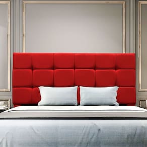 Cabeceira Estofada Cama Box Casal 140 cm Costa Rica Suede
