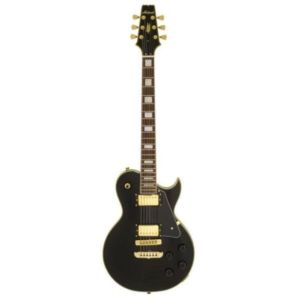 Guitarra Aria Pe-350cst Aged Black